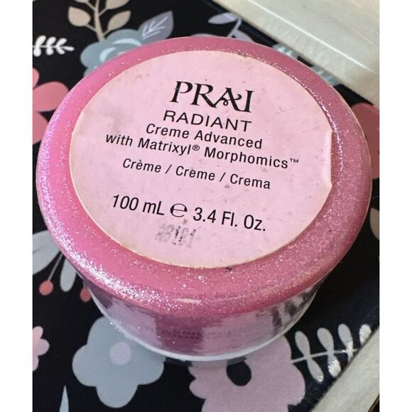 Prai Radiant Creme Advanced With Matrixyl Morphomics 3.4 oz JUMBO Sealed - Picture 2 of 3